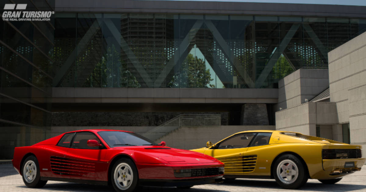 Ferrari Testarossa in Gran Turismo 7 (GT7)