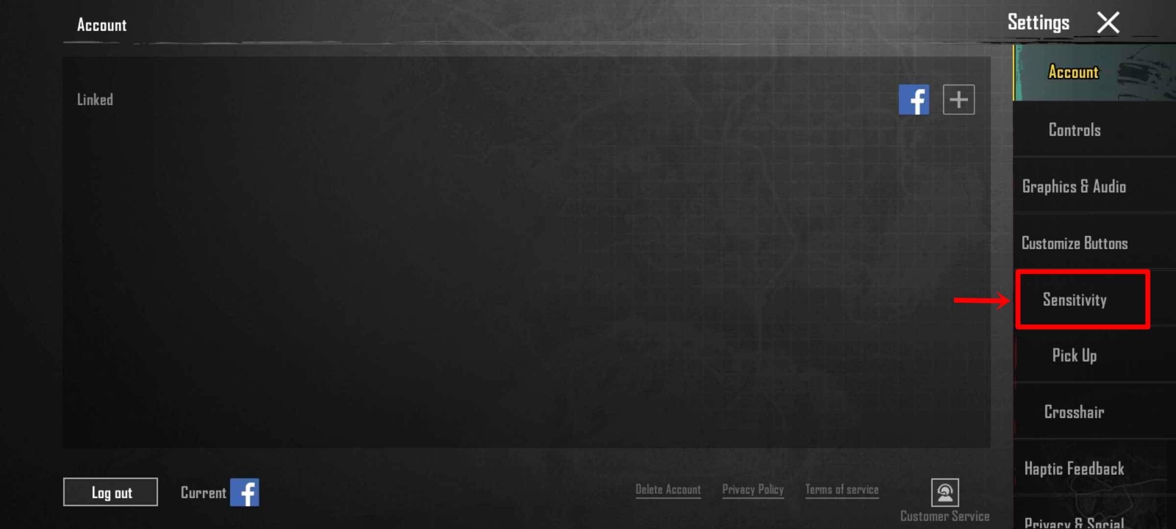 How to set sensitivity in BGMI