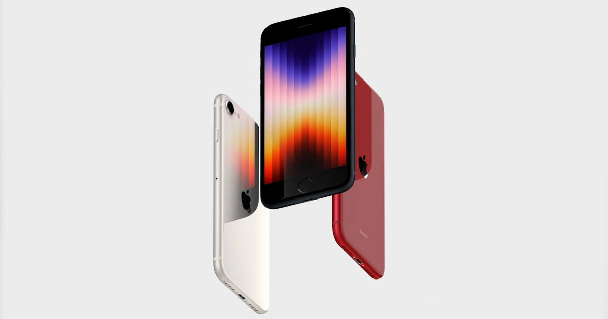 iPhone SE 3 design colours