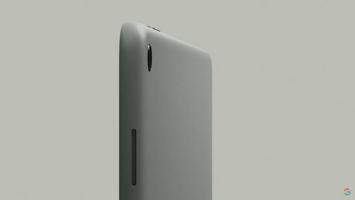 Google Pixel Tablet rear