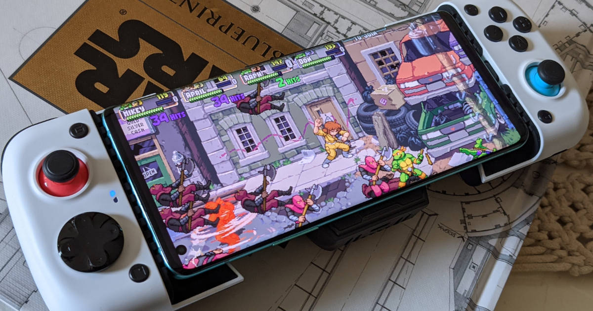 Gamesir X3 with TMNT Shredder's Revenge via Xbox Streaming
