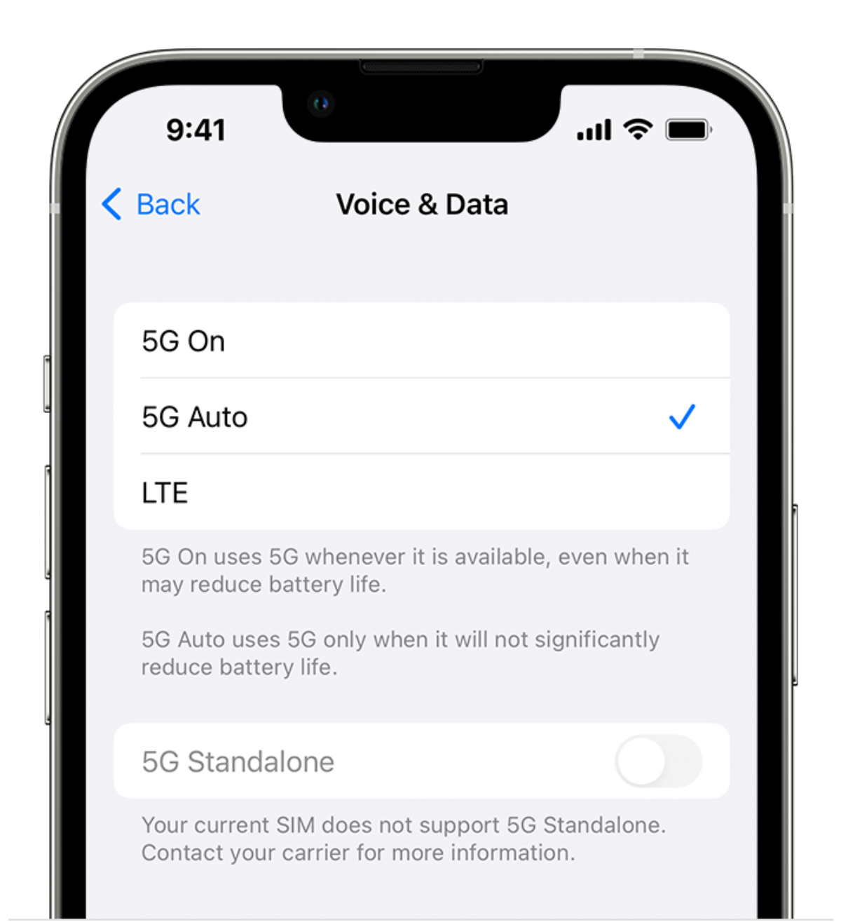 Activate Airtel 5G on an iPhone