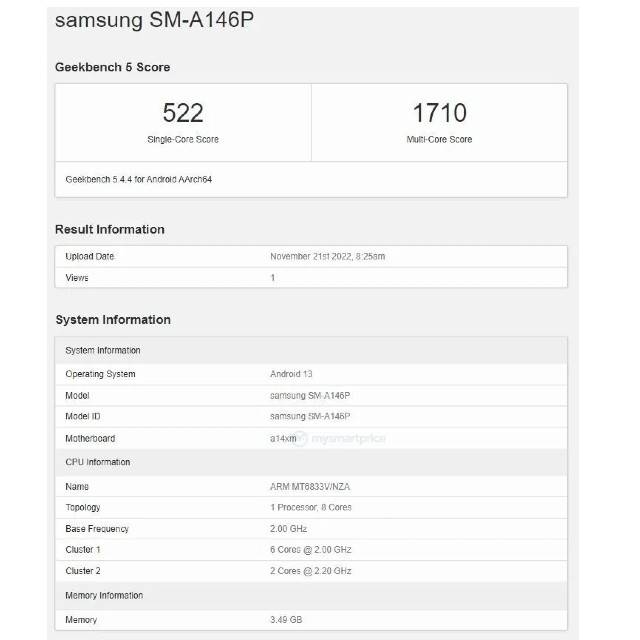 Samsung Galaxy A14 5G 