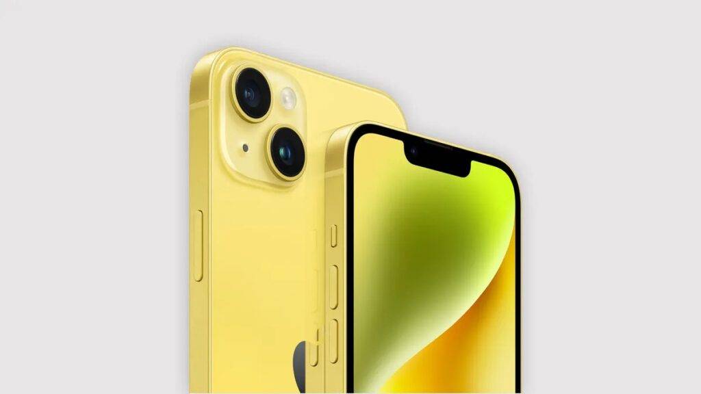 iPhone 14 series new Yellow colour