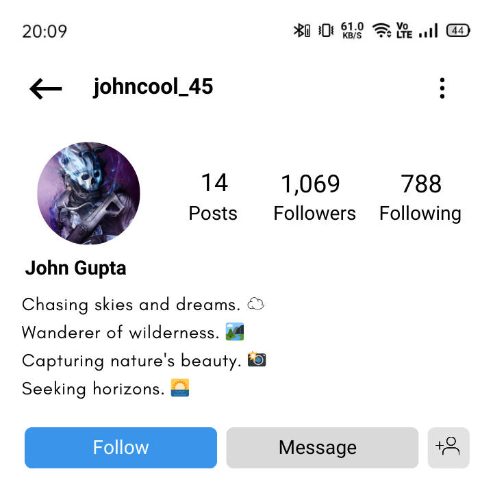 Travel Instagram bio for boys