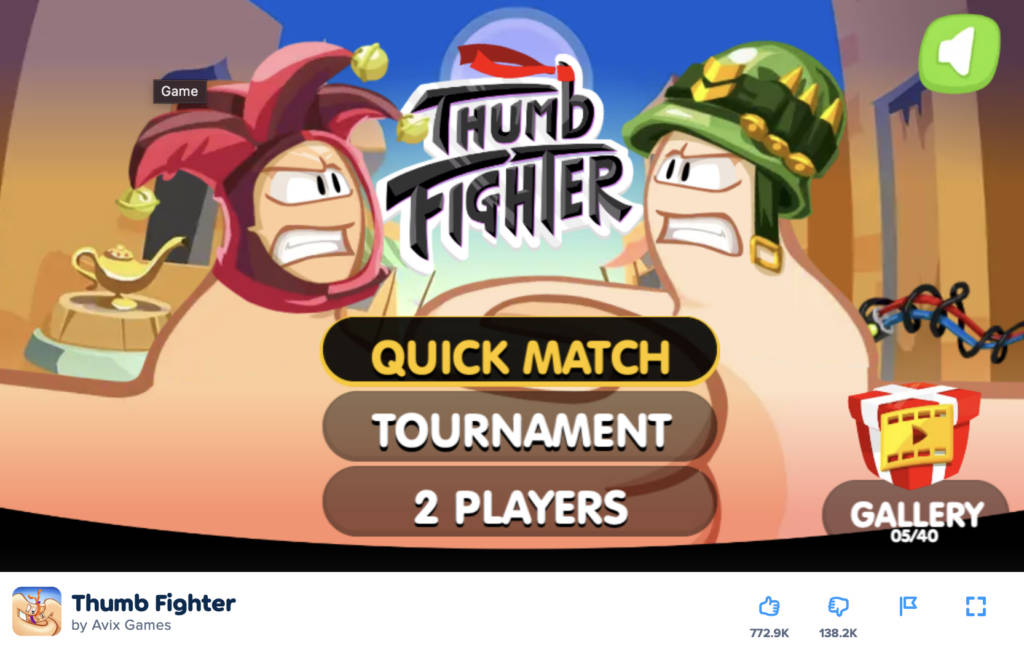 Thumb Fighter