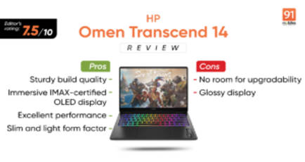 HP Omen Transcend 14 review: a tiny titan in the gaming world