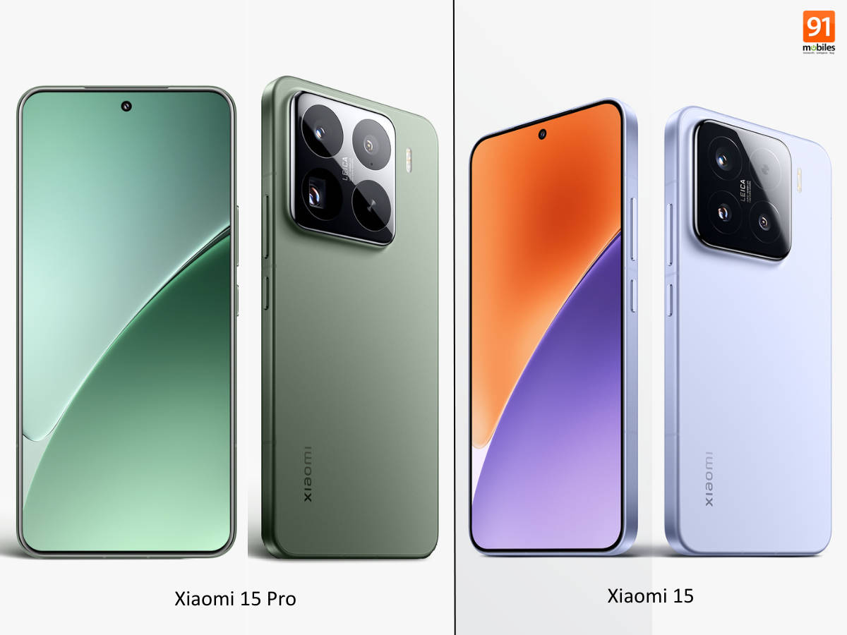 Xiaomi 15 series design