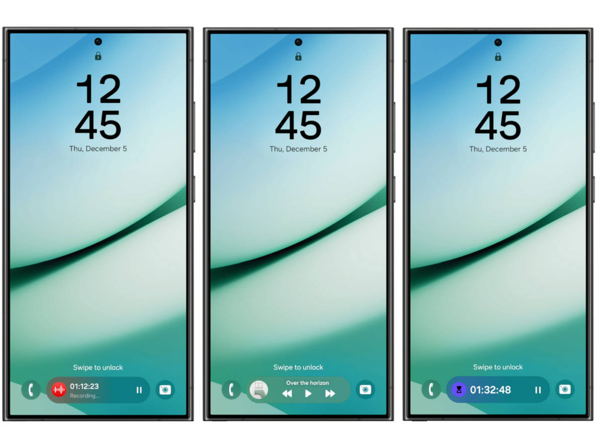 One UI 7 Now Bar
