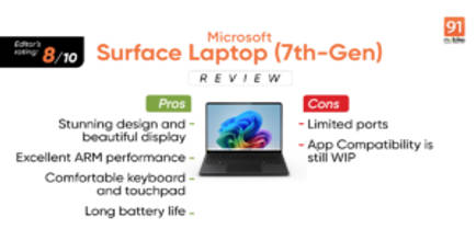 Microsoft Surface Laptop 7th-Gen Review: The no-brainer laptop