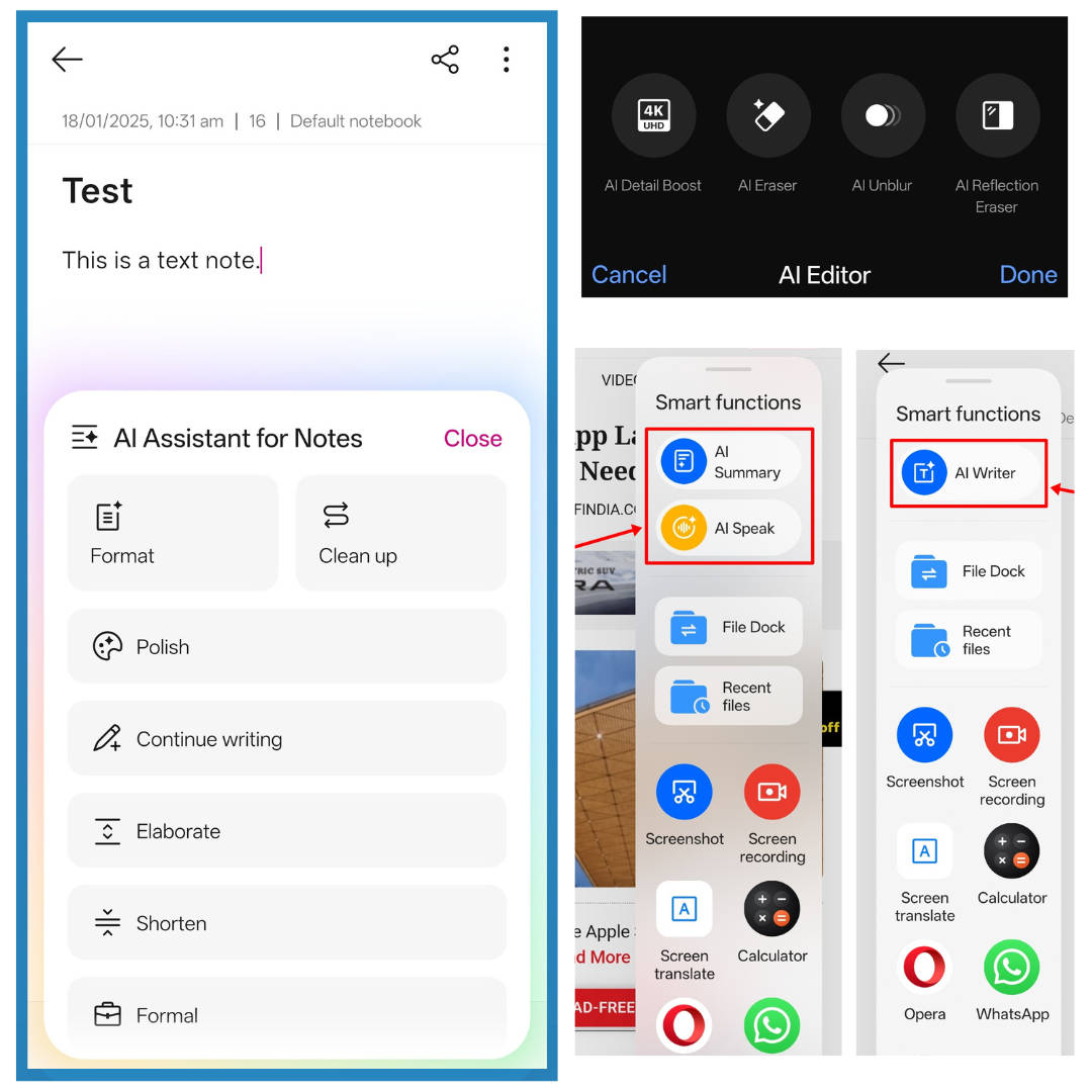 OnePlus 12R AI features