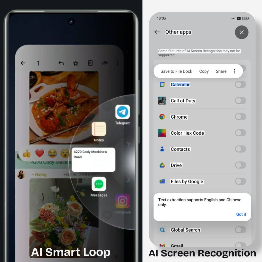 Realme GT 6 AI features