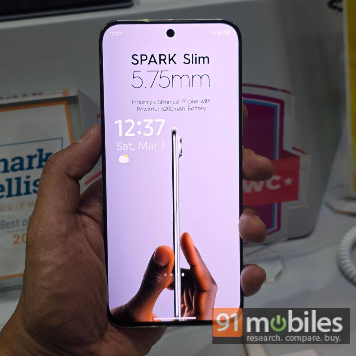 Tecno Spark Slim hands-on: a slim design that steals the spotlight