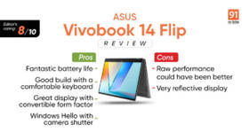 ASUS Vivobook 14 Flip Review: Insane battery life, beautiful display!