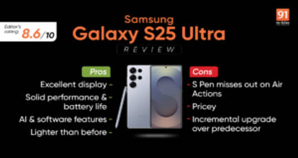 Samsung Galaxy S25 Ultra review: brings a gun to the AI knife fight