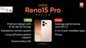 OPPO Reno15 Pro review: premium build, sub-flagship performance
