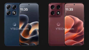 Motorola Edge 70 Pro renders leak in wood, fabric and matte finishes