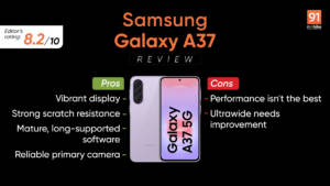 Samsung Galaxy A37 review: gateway to high-end phone experience