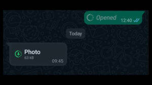 WhatsApp may soon let iPhone users send view-once text messages