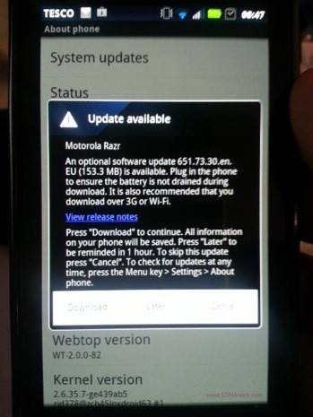 Motorola Update Motorola Update
