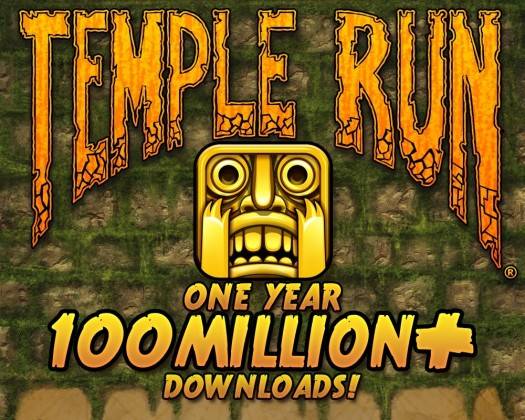 Temple Run 100 Million Temple Run 100 Million