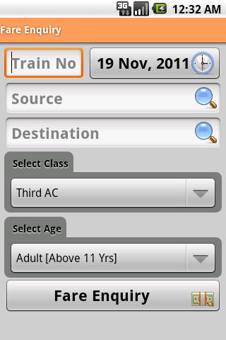 Indian Rail Info fare enquiry Indian Rail Info fare enquiry