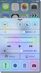 iOS 7 Control Center iOS 7 Control Center