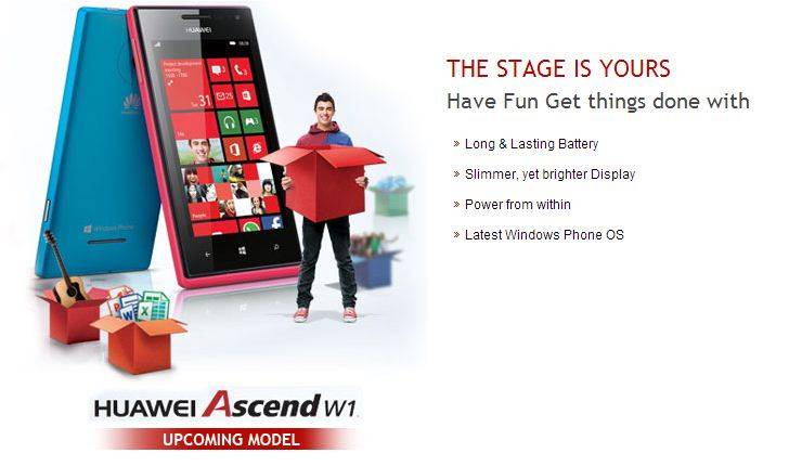 Huawei Ascend W1 Huawei Ascend W1