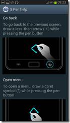 Quick Commands in Galaxy Note II via S Pen Quick Commands in Galaxy Note II via S Pen
