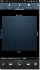 Samsung Galaxy Note II Music Player Samsung Galaxy Note II Music Player