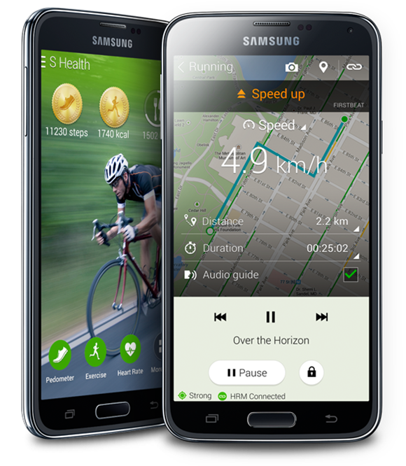 Samsung Galaxy S5 S Health Samsung Galaxy S5 S Health