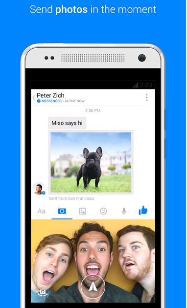 update facebook messenger app