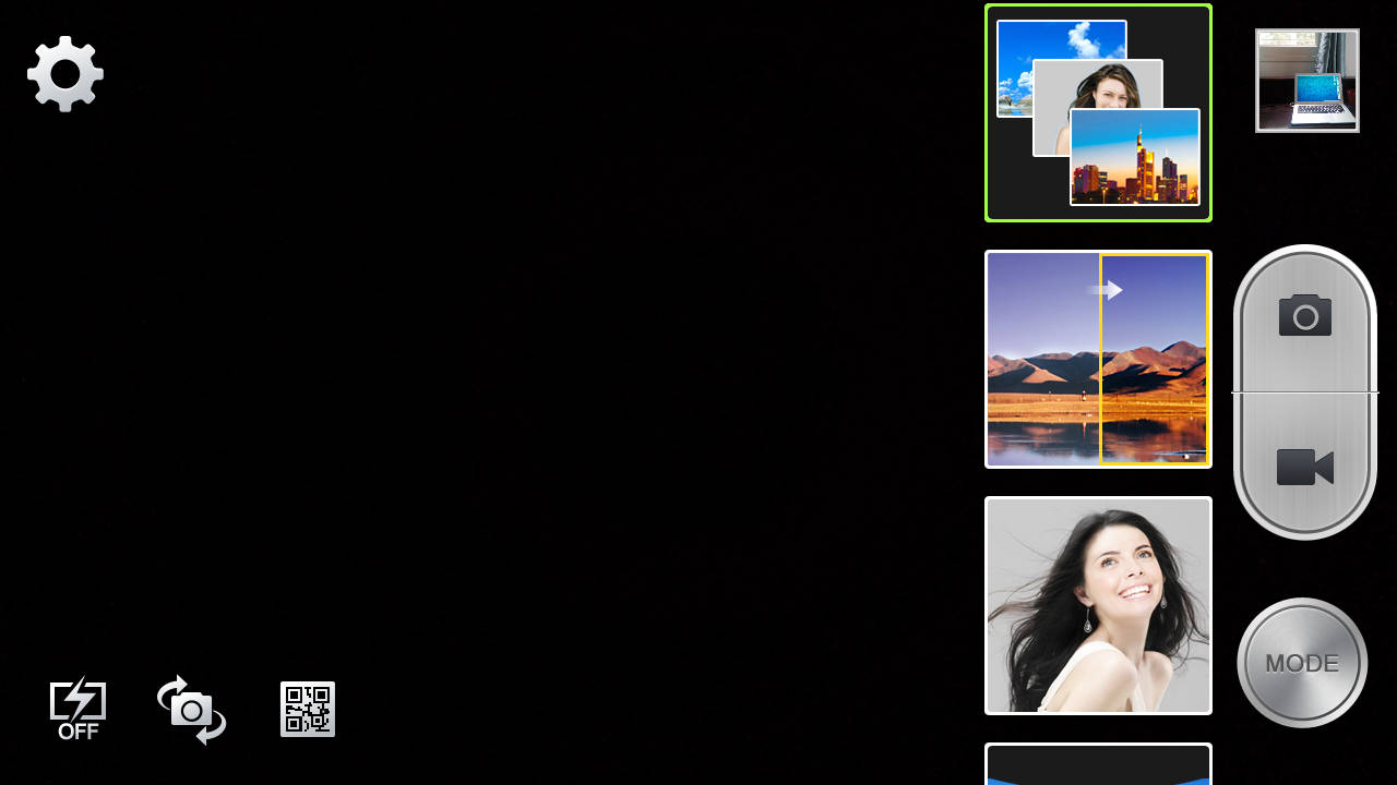 Lava Iris 504Q+_camera UI