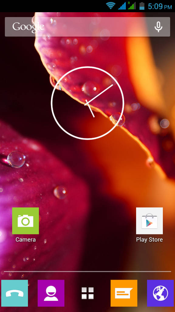 Lava Iris 504Q+_windows theme