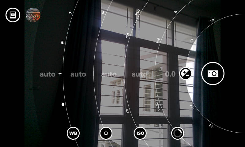 Lumia 630_camera UI