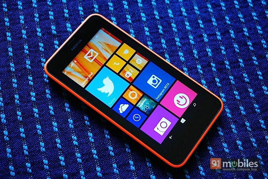 Nokia Lumia 630 front