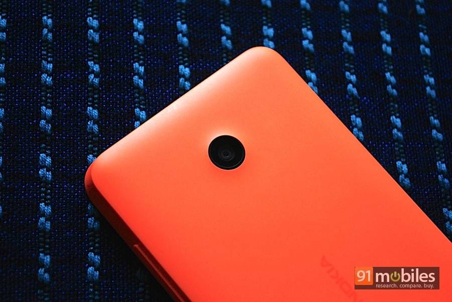 Nokia Lumia 630 camera