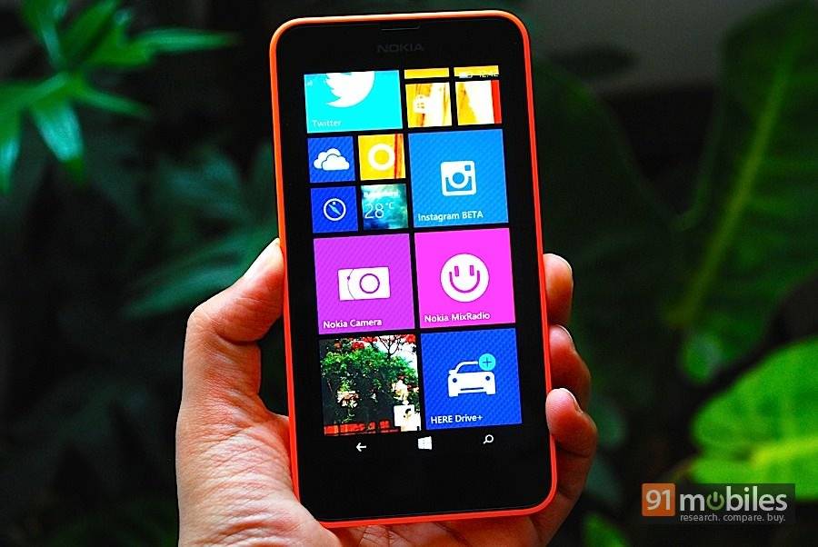 Nokia Lumia 630_front