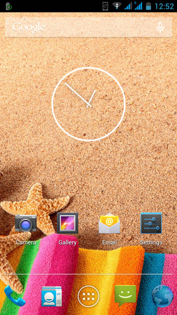 XOLO Q1010i UI