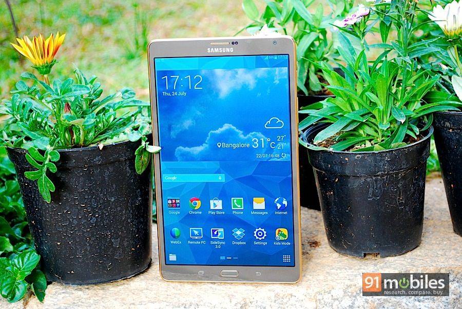 Samsung Galaxy Tab S_screen
