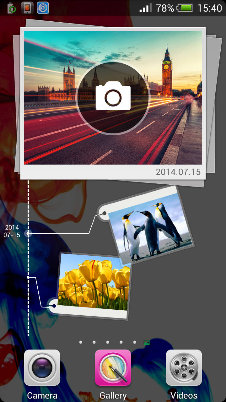 XOLO Q1200_camera widget