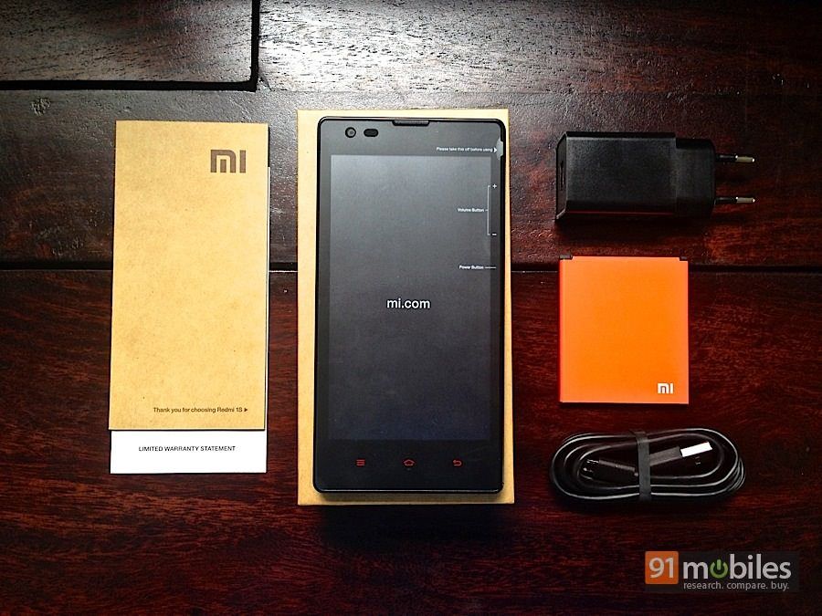 Xiaomi Redmi 1s unboxing | 91mobiles.com