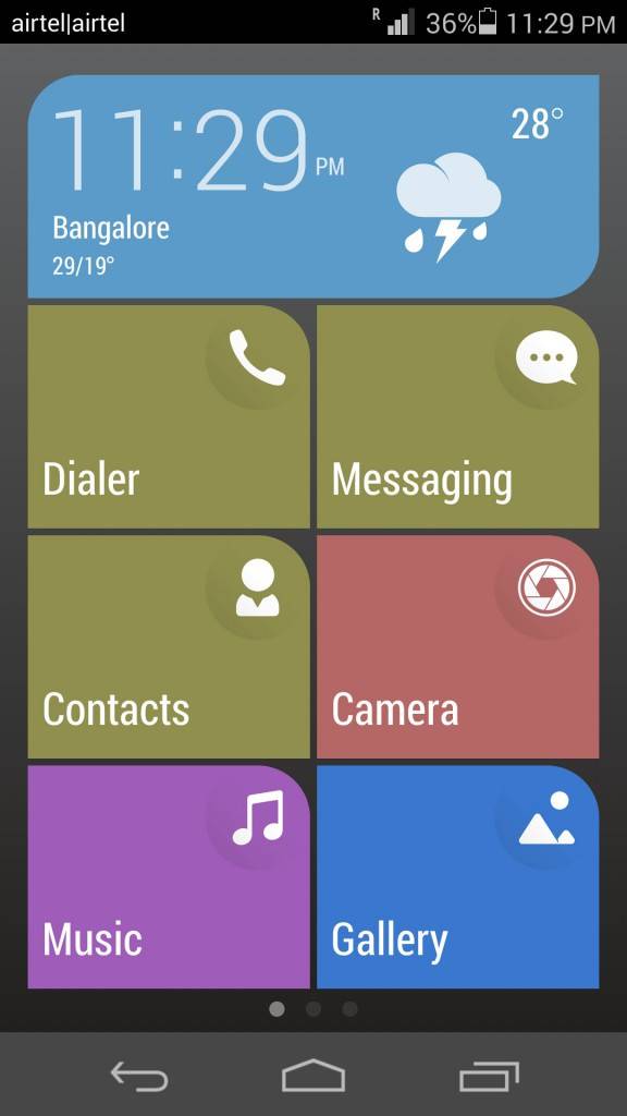 Huawei Honor 6_Simple Homescreen_1