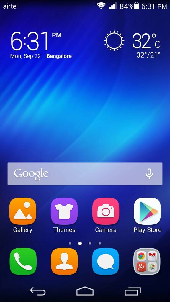 Huawei Honor 6_homescreen