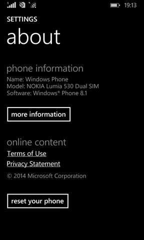 Nokia Lumia 530 screenshot (3)