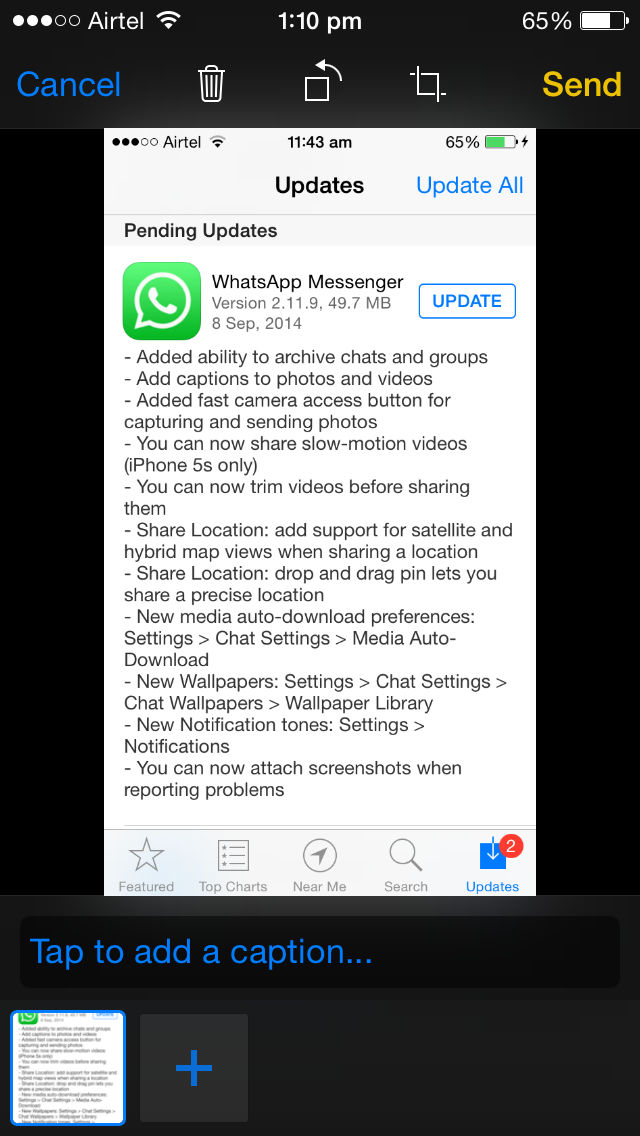 WhatsApp for iPhone gets a major update, lets you add ...