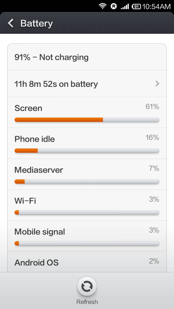 Xiaomi Redmi 1s_battery