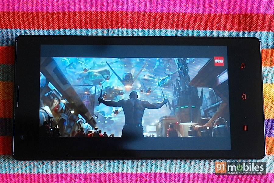 Xiaomi Redmi 1s_video playback
