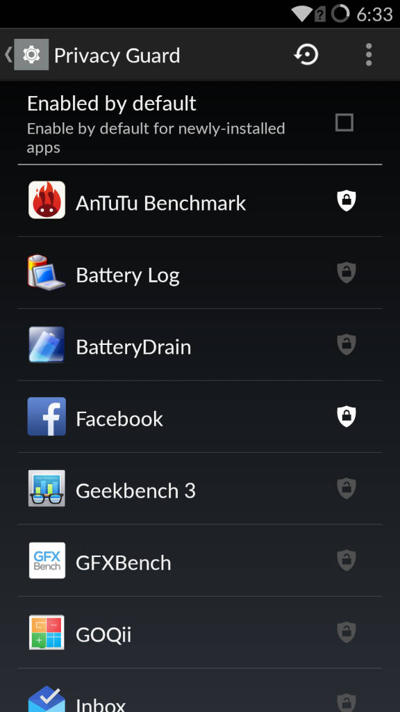 OnePlus One_privacy guard_2