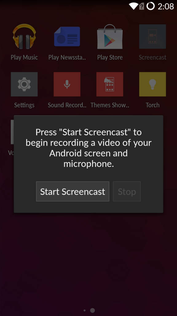 OnePlus One_screencast